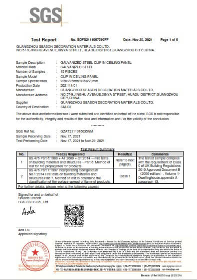 GuangZhou Season Decoration Materials Co.,Ltd.