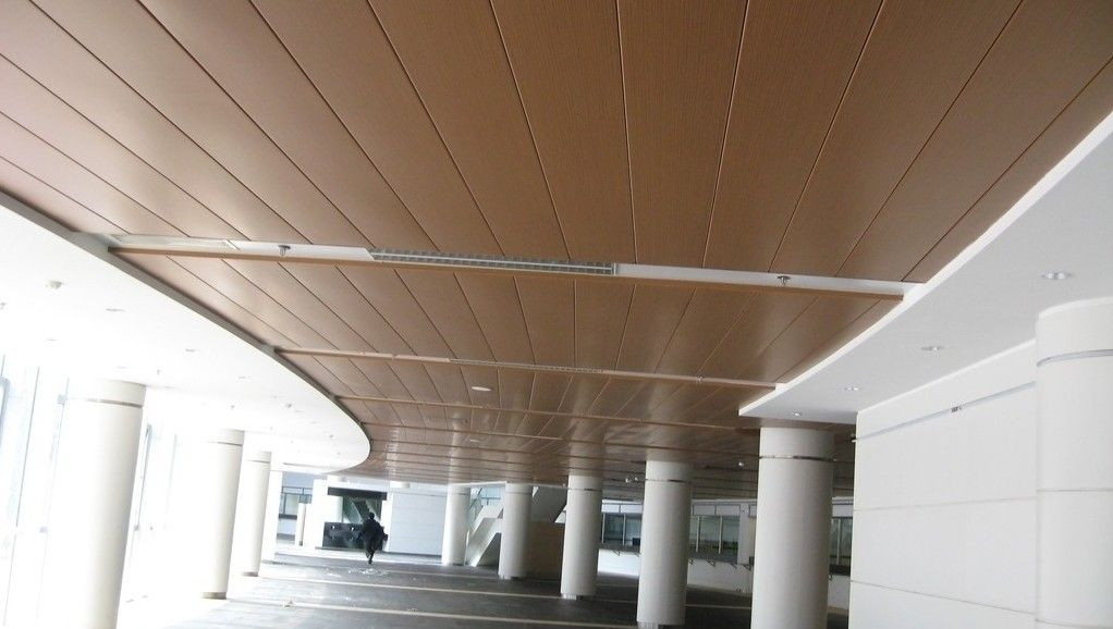 Aluminum S-Strip Ceiling Linear Windproof