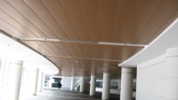 Aluminum S-Strip Ceiling Linear Windproof