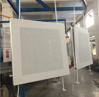 Hot Sale 60X60 Perforated Clip in Aluminum Ceiling Tile