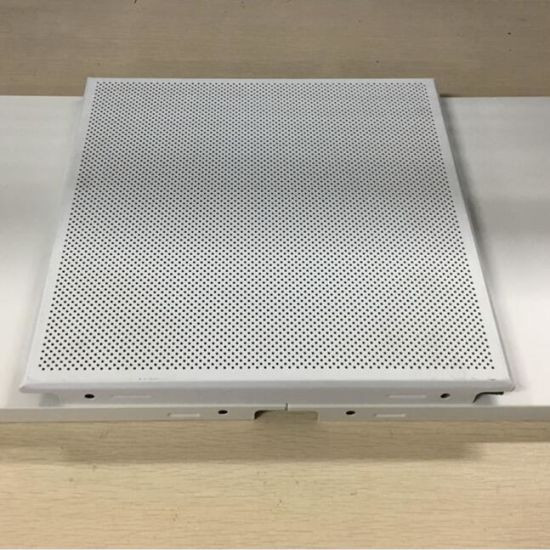 Hot Sale 60X60 Perforated Clip in Aluminum Ceiling Tile