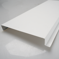 150mm Wooden Color Aluminum H Strip Ceiling Design for Metro Station