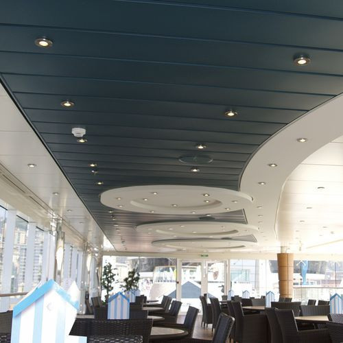 200mm Perforated Metal Plank Ceiling Aluminum C Strip Ceiling Tile
