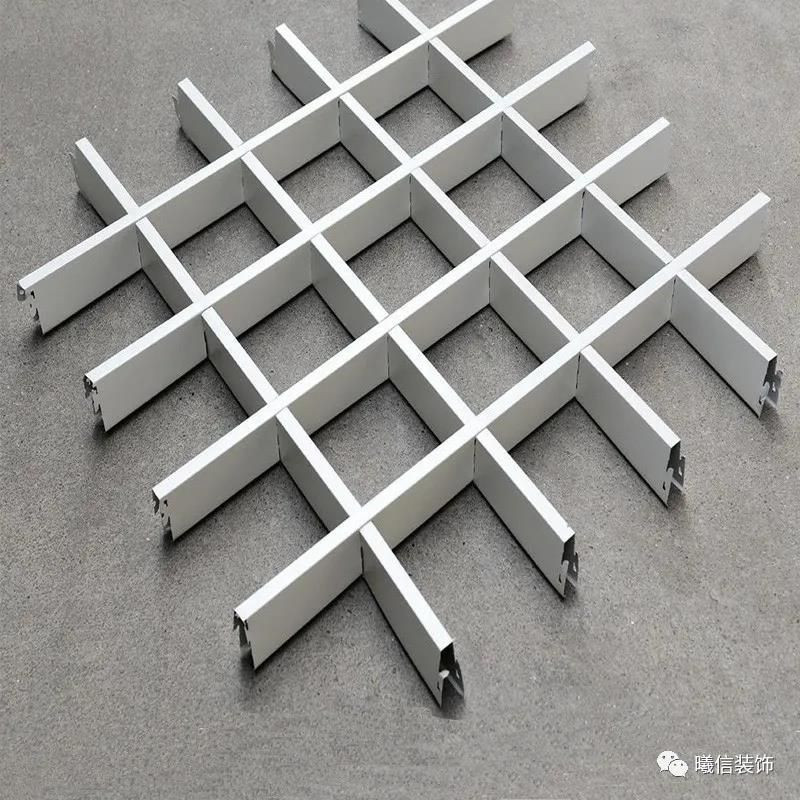 Metal Open Cell Suspended Ceiling Tile Supermarket Ceiling
