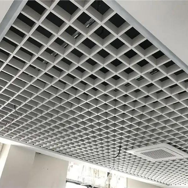 Metal Open Cell Suspended Ceiling Tile Supermarket Ceiling