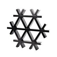 150X150X150 Indoor Triangle Suspended Metal Aluminum Ceiling Grid Open Cell Ceiling System