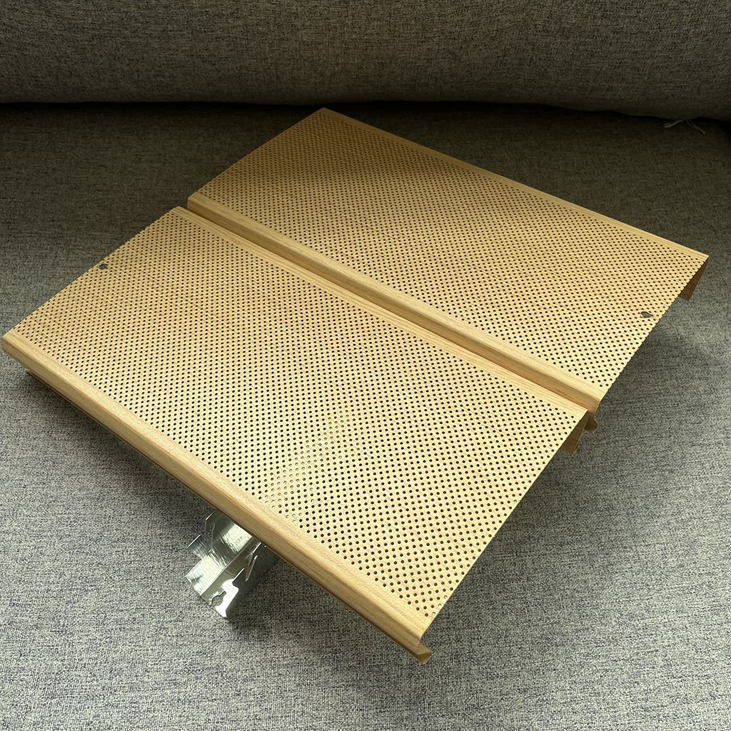 Perforated Alumminum 150S-strip Plank Ceiling