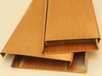 Aluminum S-Strip Ceiling Linear Windproof