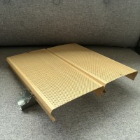 300mm Metal Suspended Gas Station Ceiling Perforated Aluminium S Strip Ceiling From China