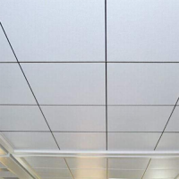 Aluminum Clip in Ceiling Perforated Clip in Ceiling Tiles with Sound Absorbing Black Paper
