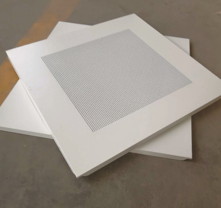 Hot Sale 60X60 Perforated Clip in Aluminum Ceiling Tile