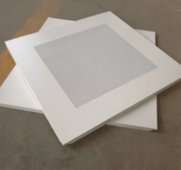 Hot Sale 60X60 Perforated Clip in Aluminum Ceiling Tile