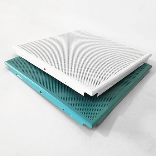 Hot Sale 60X60 Perforated Clip in Aluminum Ceiling Tile