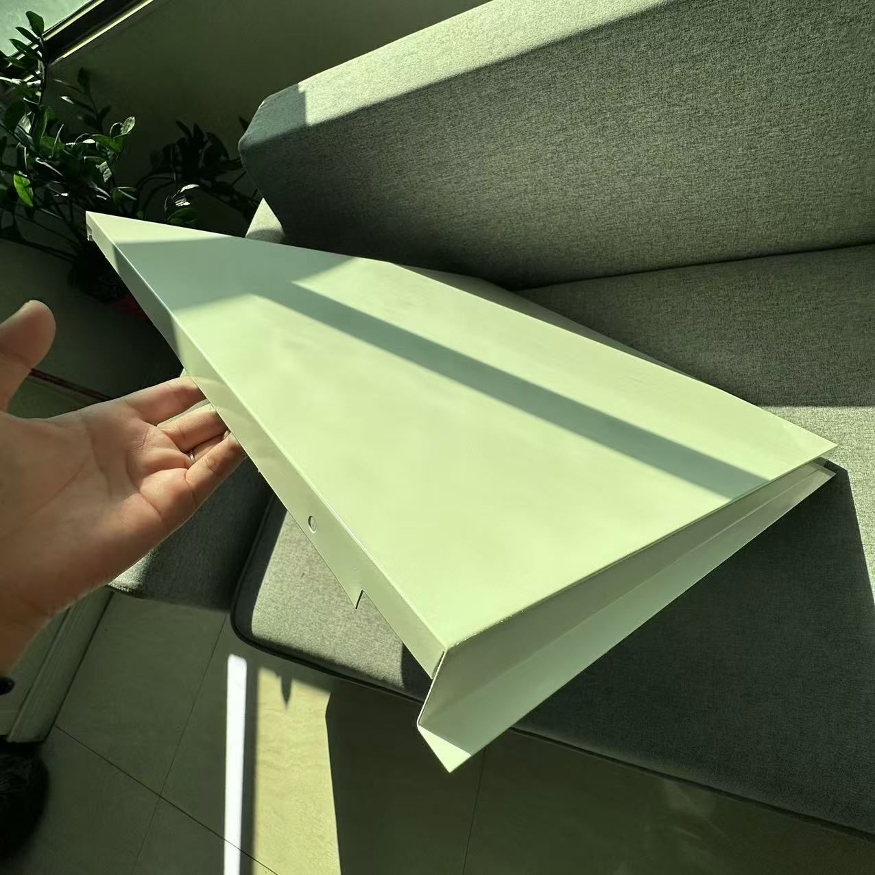 Hot sale Perforated Ceiling Tile Aluminum Hook on Metal Ceiling System