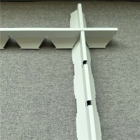 100X100 Factory Price Metal Open Cell Suspended Ceiling Tile Supermarket Ceiling